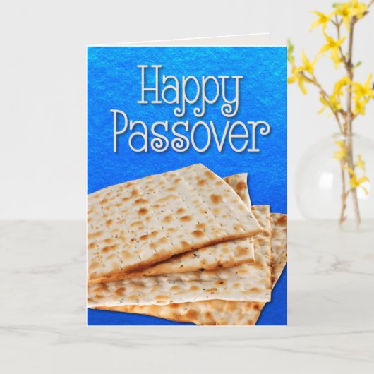 "Happy Passover" Kaart (Gele Bloem)