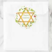 Happy Passover Magen David Sticker (Sac)