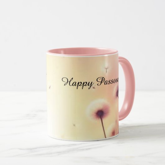 "Happy Passover" Mug (Devant droit)