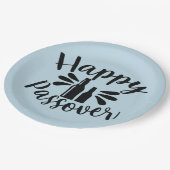 Happy Passover Papieren Bordje (Gekanteld)