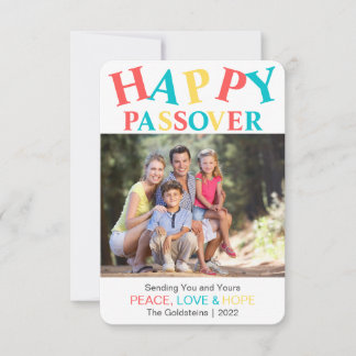 Happy Passover Persoonlijke kleurrijke foto 2022