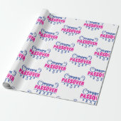 Happy Passover Script Cadeaupapier (Uitgerold)