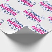 Happy Passover Script Cadeaupapier (Hoek)