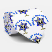 Happy Passover Stropdas (Opgerold)