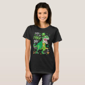 Happy Pat Rex Day Dinosaur T Rex St Patrick's Day T-shirt (Voorkant volledig)