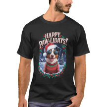 Happy Pawholidays Australian Shepherd Kerstplezier