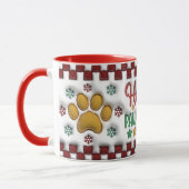 Happy Pawlidays Mug (Gauche)