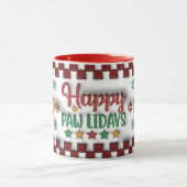 Happy Pawlidays Mug (Centre)