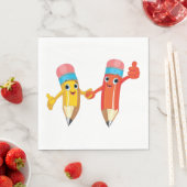 Happy Pencils Servet (Insitu)