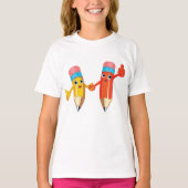 Happy Pencils T-shirt (Voorkant)