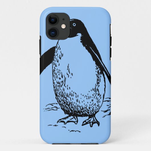 Happy Penguin Case-Mate iPhone Case (Achterkant)