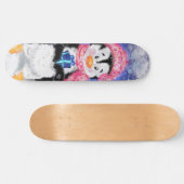 Happy Penguin - Kerstmis Skateboard (Horizontaal)