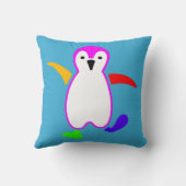 Happy Penguin Kussen (Achterkant)