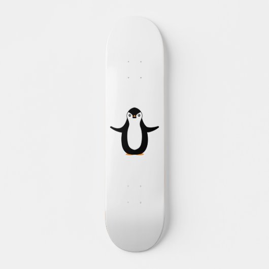 Happy Penguin Skateboard (Voorkant)