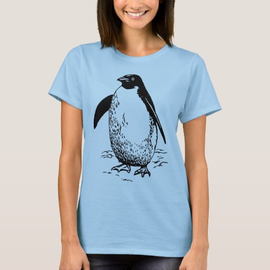 Happy Penguin T-shirt (Voorkant)