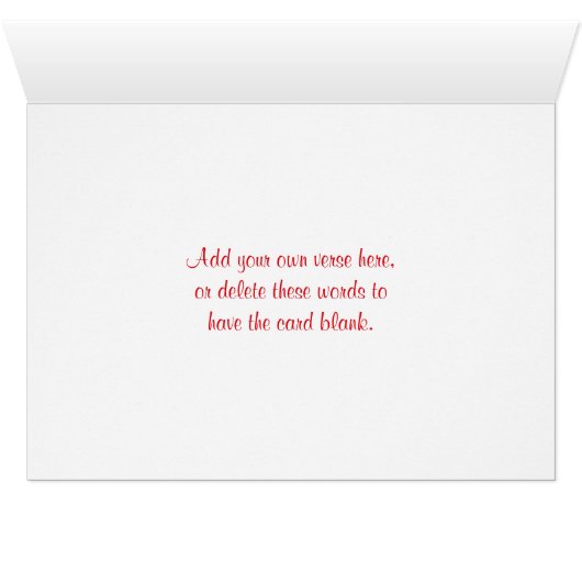 Happy Penguins kerstKaart (Binenzijde Horizontaal (Onderkant))