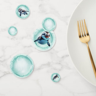 Happy Penguins Table Confetti