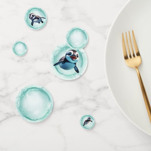 Happy Penguins Table Confetti (Groupe)