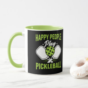Happy People Play Pickleball Mok