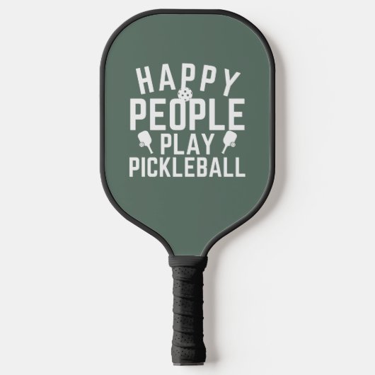 Happy People Play Pickleball Paddle (Voorkant)