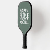 Happy People Play Pickleball Paddle (Links)