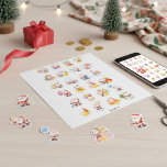 Happy Père Noël Christmas Sticker Collection<br><div class="desc">Nos Stickers Happy Père Noël Christmas Collection mettent Père Noël en vedette dans son emblématique costume rouge. Chaque autocollant raconte une histoire, de Père Noël livrant des cadeaux à son traîneau. Fabriqués en matériaux de haute qualité, ces autocollants peuvent être appliqués sur différentes surfaces pour la décoration. Célébrez la saison...</div>