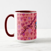 Happy perrot tone tone tone tasse de café (Gauche)