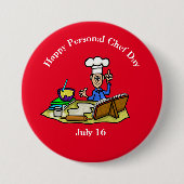 Happy Personal Chef Day Button (Voorkant)