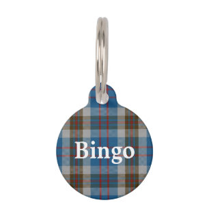 Happy Pet Clan Thompson Tartan Huisdierpenning