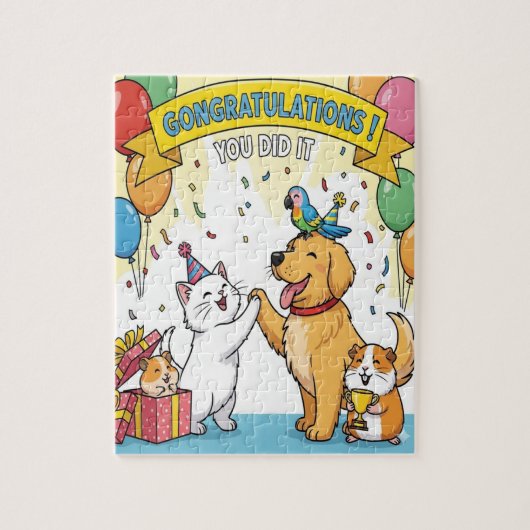 Happy Pets Legpuzzel (Verticaal)