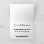 Happy Physician Assistant Week Kaart (Binnen)