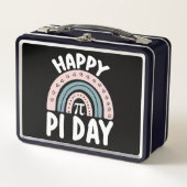 Happy Pi Day Boho Rainbow Wiskunde Mathematisch (Voorkant)