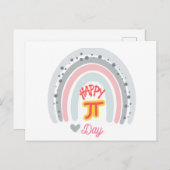 Happy Pi Day Briefkaart (Voorkant / Achterkant)