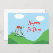 Happy Pi Day Briefkaart (Voorkant / Achterkant)