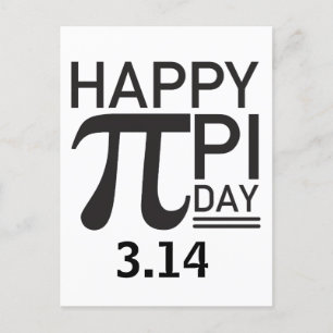 Happy Pi Day Briefkaart