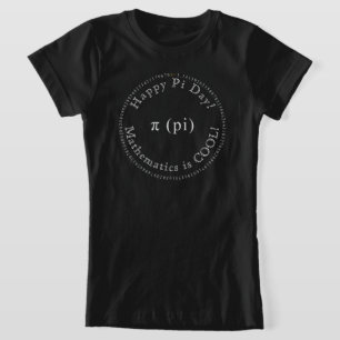 Happy PI Day Cijfers Elegant Wiskunde Science Scho T-shirt
