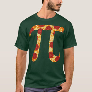 Happy Pi Day gift Pepperoni Pizza Pattern T-Shirt