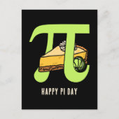 HAPPY PI DAY Key Limoen Pie Briefkaart (Voorkant)