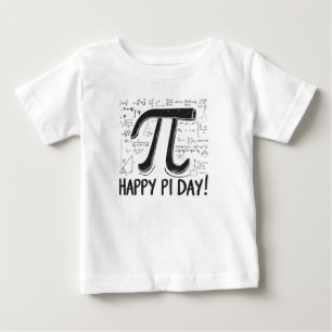 Happy Pi Day Kinder T-shirt - Wiskunde Lover Shirt