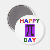 HAPPY PI DAY MAGNEET (Voorkant / Achterkant)