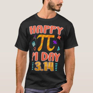 Happy Pi Day Mathemer Rainbow Funny Pi T-shirt