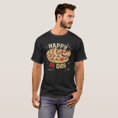 Happy Pi Day Pie Day Pizza Mathematics Pi Symbol P T-shirt (Voorkant volledig)