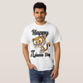 Happy Pi Day Pyjama Mathemati Math Teaher Pi Day T-shirt (Voorkant volledig)