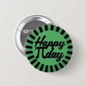 Happy Pi Day Ronde Button 5,7 Cm (Voorkant /achterkant)