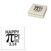Happy Pi Day Rubberstempel (Gestempeld)