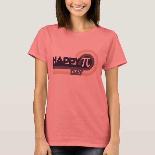 Happy Pi Day T-shirt (Voorkant)