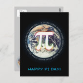 Happy Pi Day | Viel Briefkaart (Voorkant / Achterkant)
