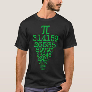 Happy Pi Day Wiskunde Geek Gift Science T-shirt