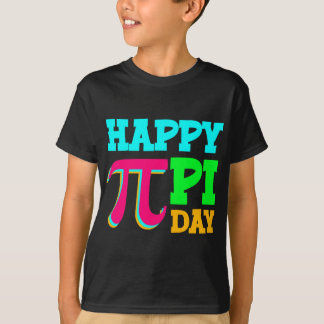 Happy Pi Day Wiskunde Science Teacher Student T-shirt