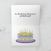 Happy Pickle Birthday! Kaart (Binnen)